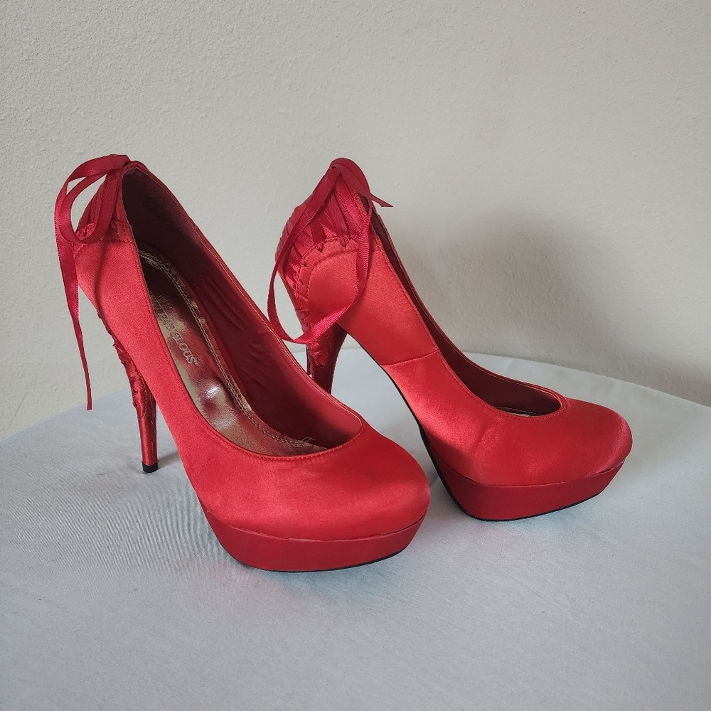 Just Fabulous Red High Heels